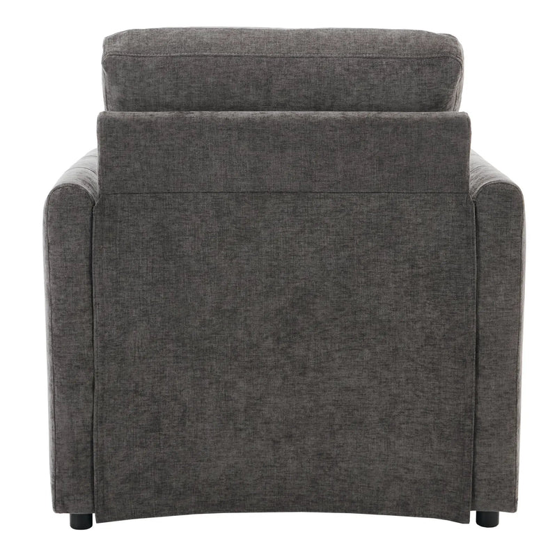 Cozy Upholstered Cushion Armchair For Living Room by HouseOfZazla