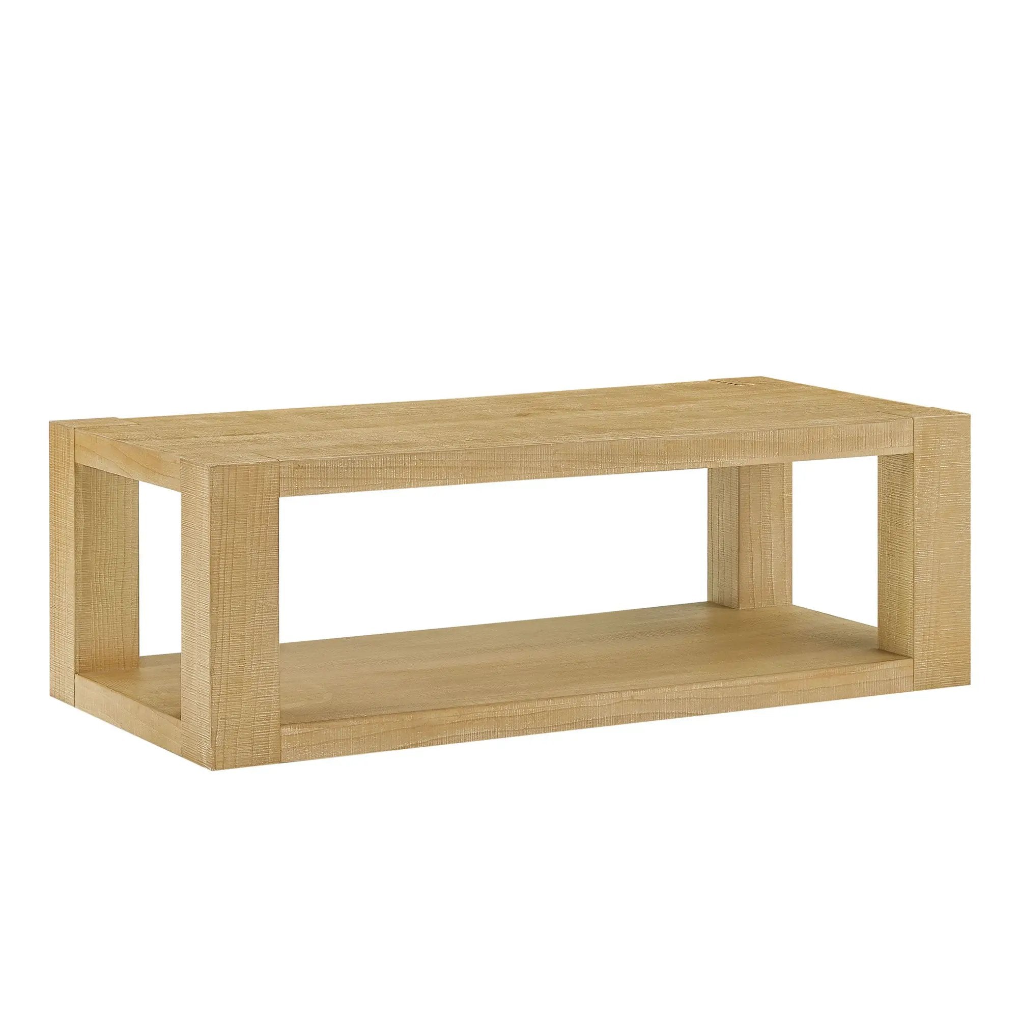 Modern Design 48 Inch Rectangular Coffee Table by HouseOfZazla