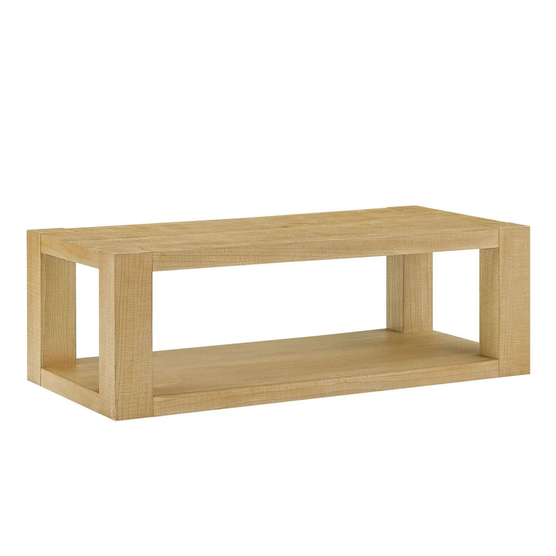 Modern Design 48 Inch Rectangular Coffee Table by HouseOfZazla