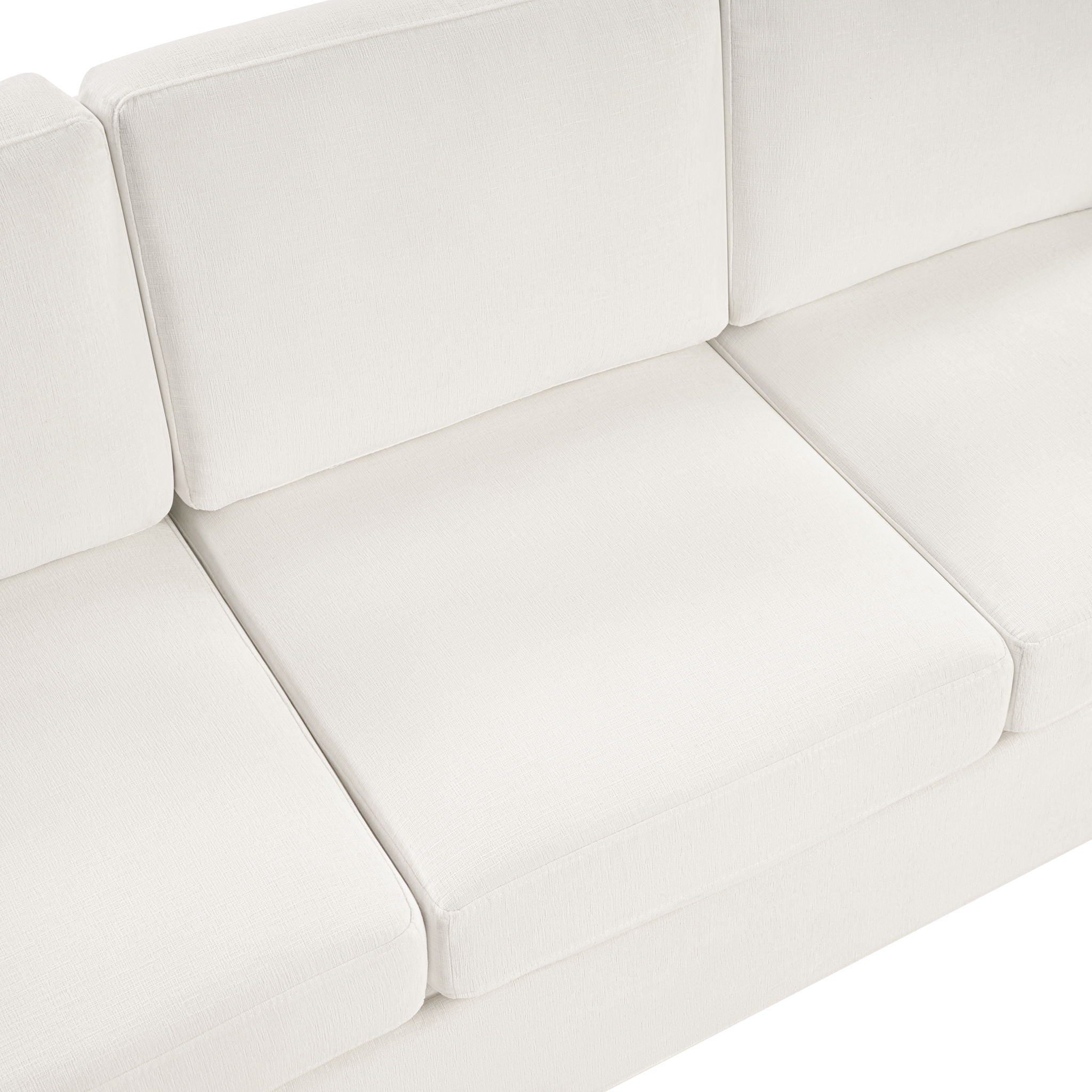 Modern 3 Seater Sofa With Curved Backrest by HouseOfZazla