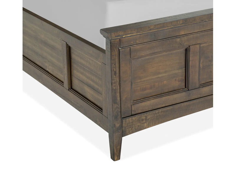 Bay Creek - Complete Lamp Panel Bed With Regular Rails by Unique Piece Furniture