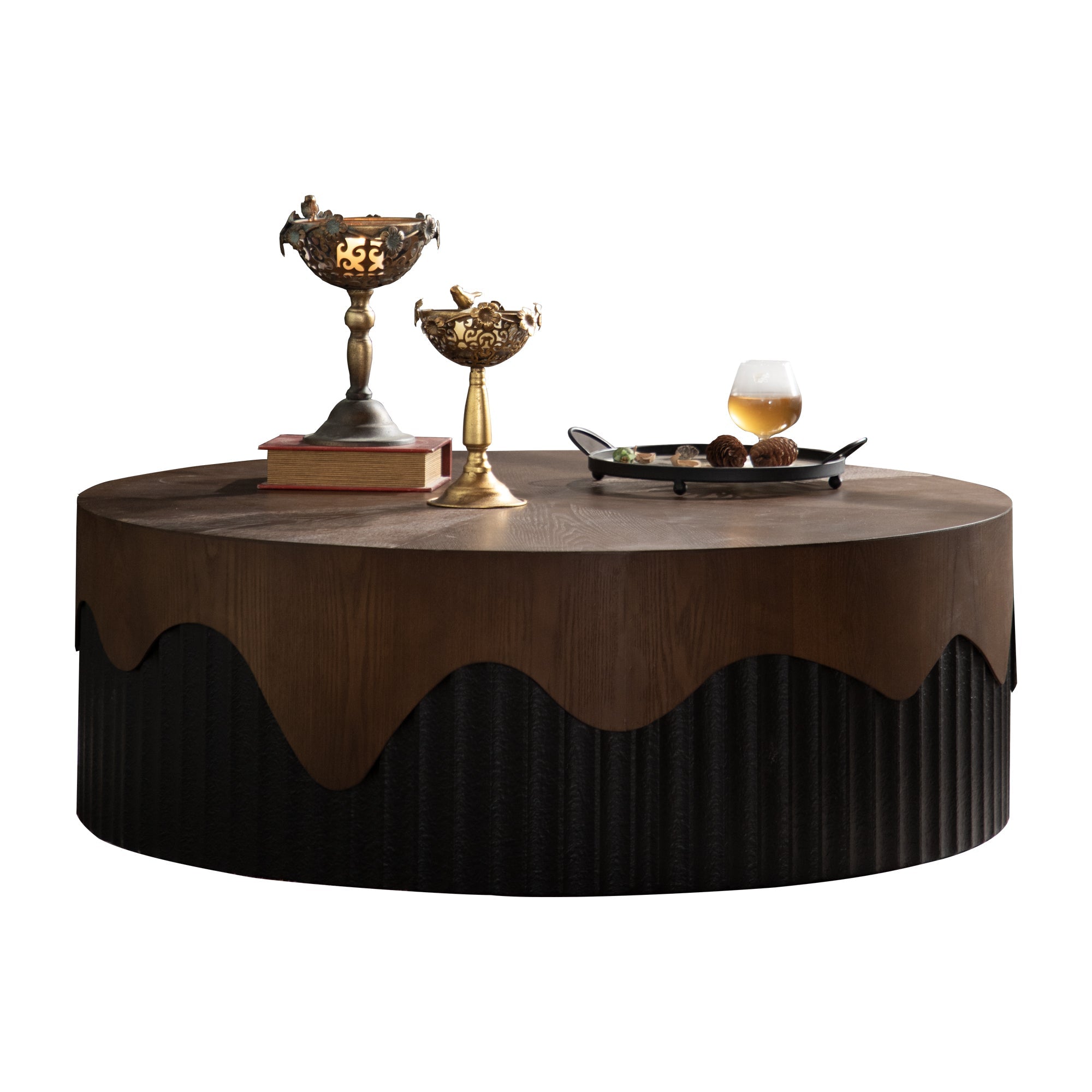 38.97' Round Coffee Table Handcrafted by HouseOfZazla