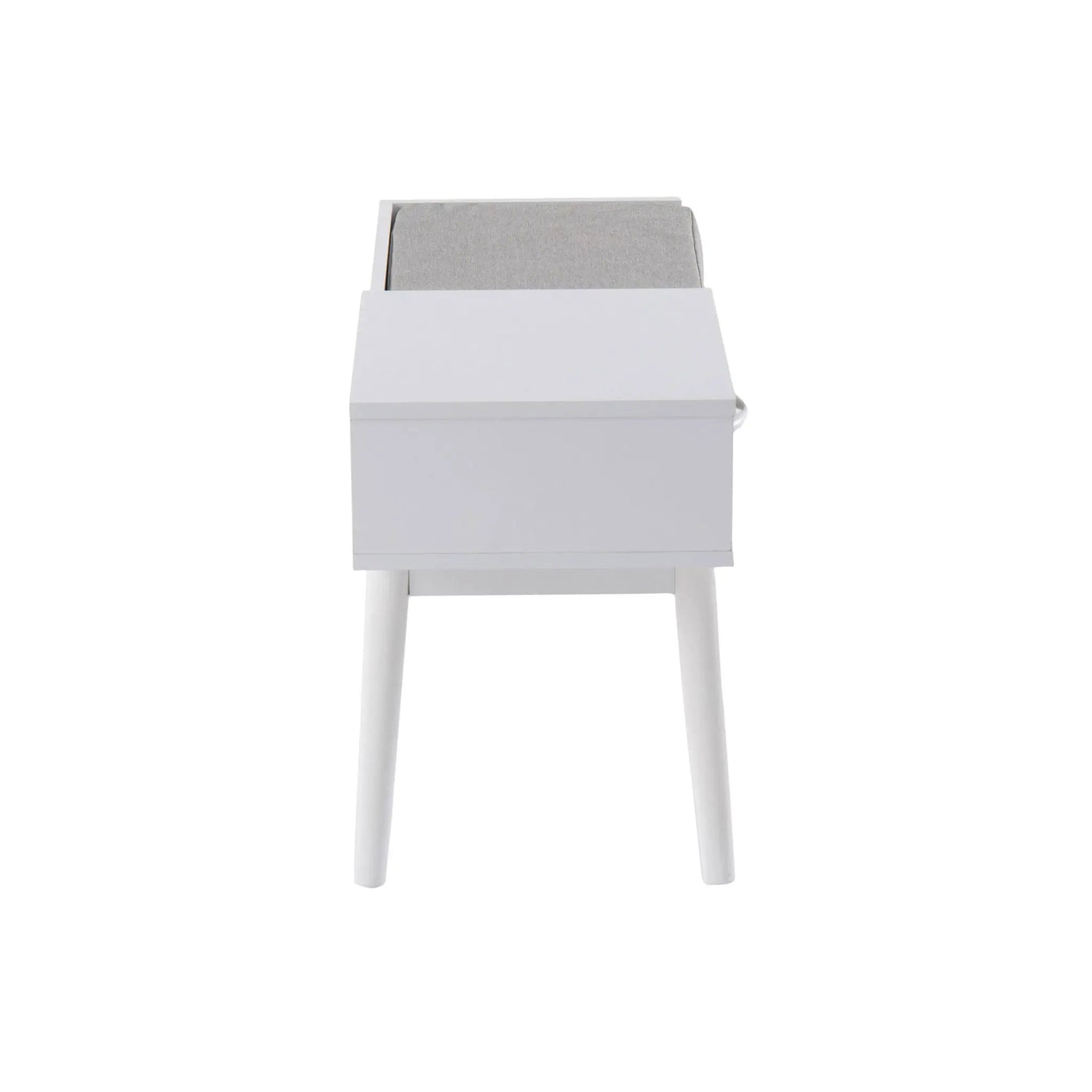 Telephone Contemporary Bench With Pull Out Drawer by HouseOfZazla