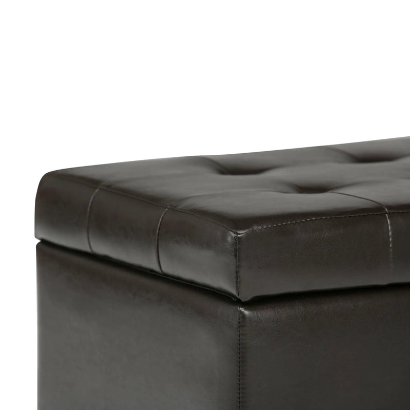 Cosmopolitan - Upholstered Storage Ottoman by Unique Piece Furniture