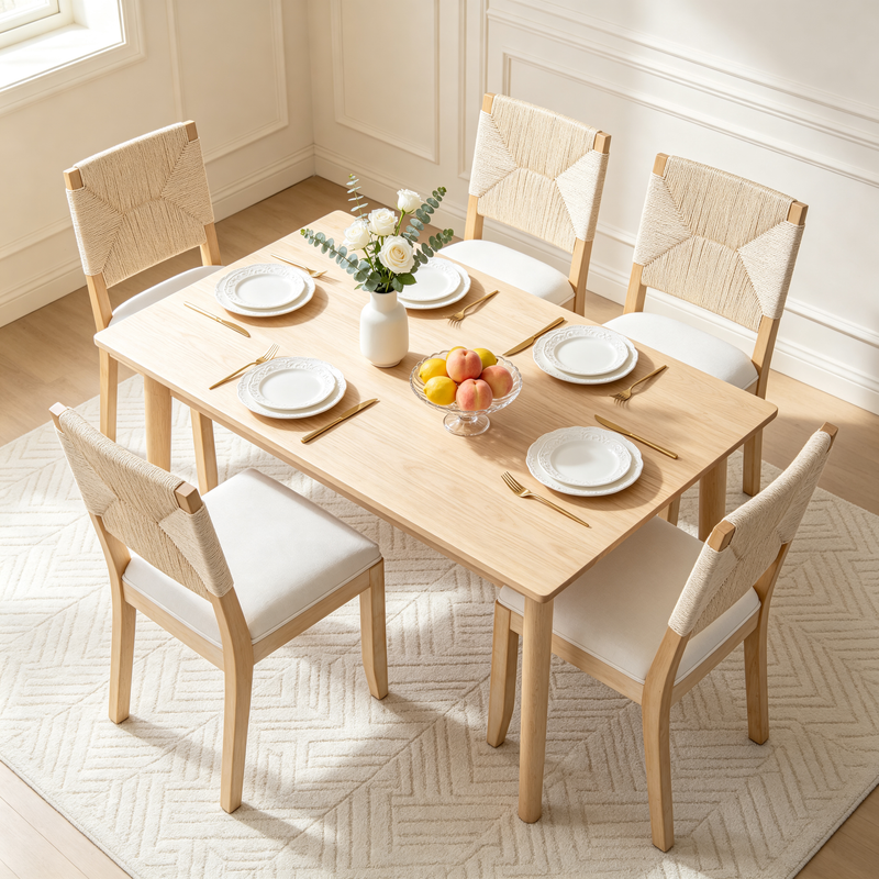 French Country Dining Chairs Set of 2 by HouseOfZazla
