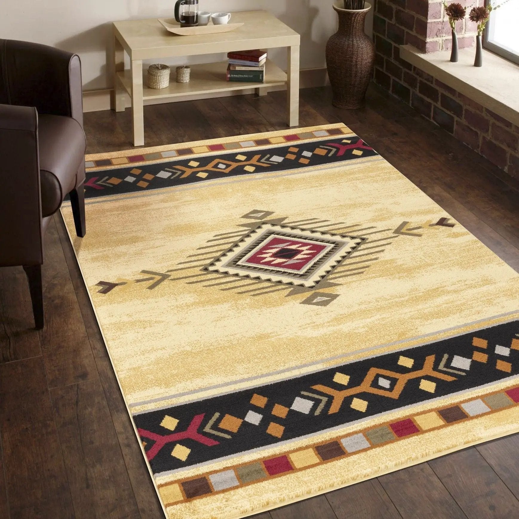 Tribes - GC_YLS4001 Southwest Area Rug by HouseOfZazla