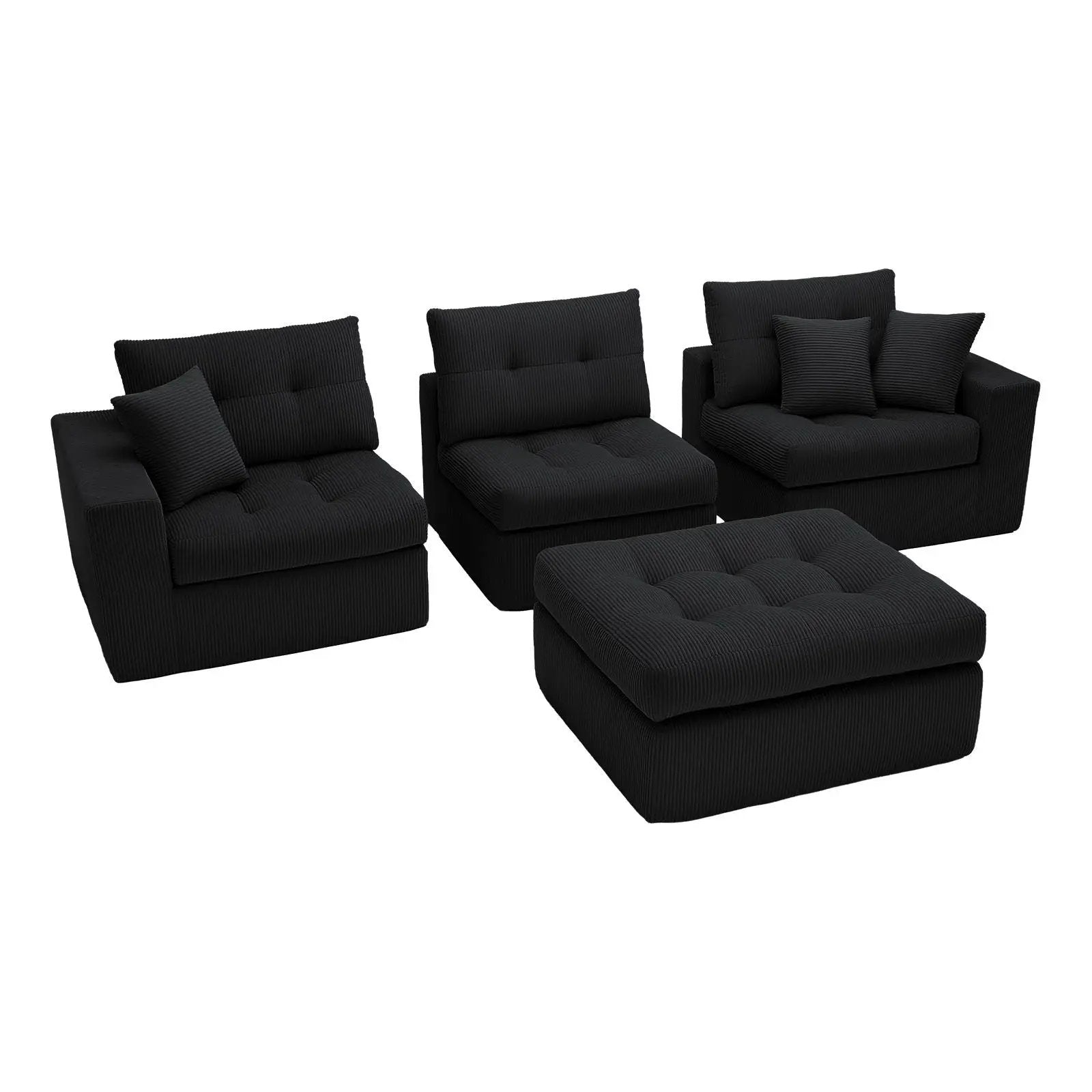 Corner Chaise L-Shaped Sectional Sofa Bed by HouseOfZazla