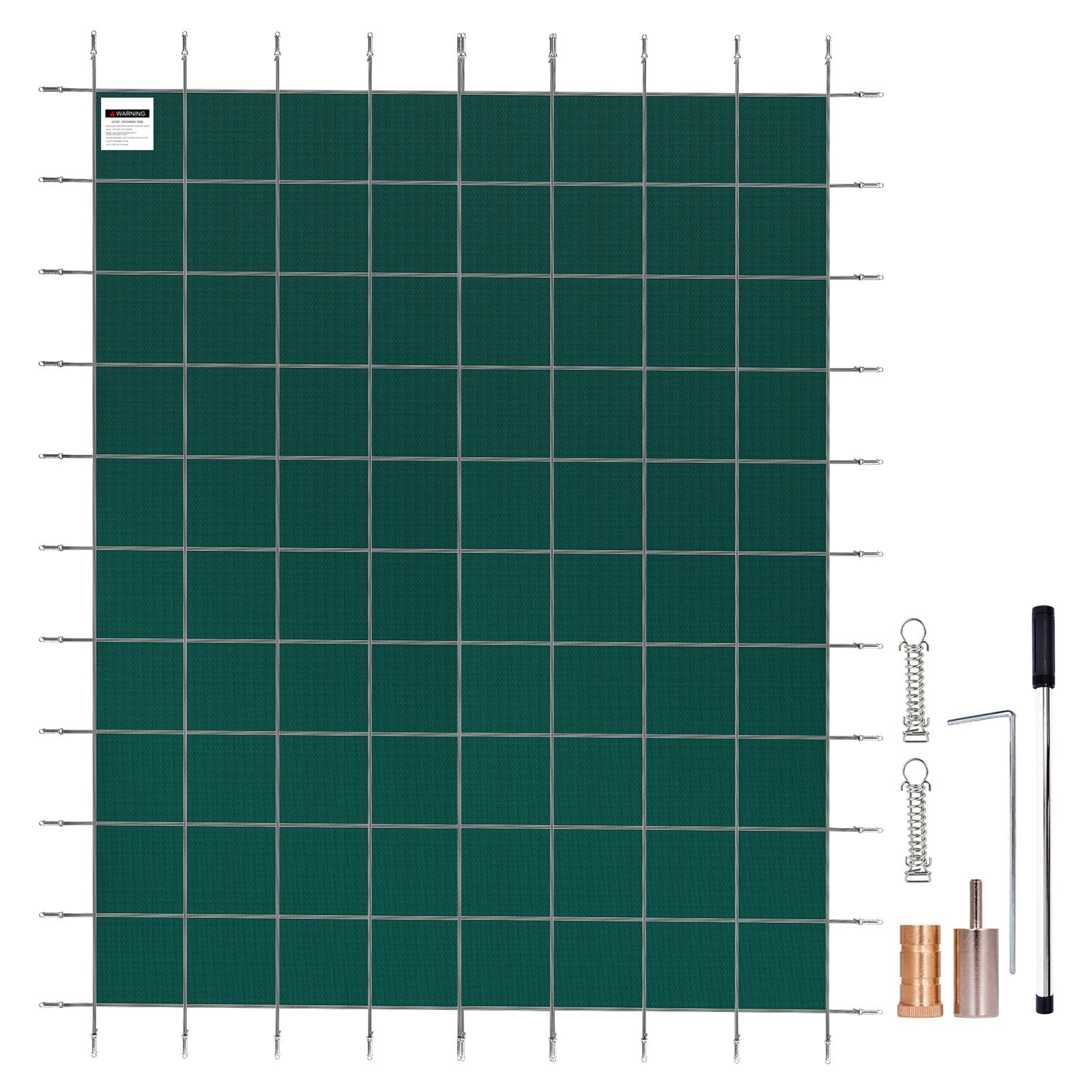 Pool Safety Cover Fits 20x40ft Rectangle Inground Safety Pool Cover by HouseOfZazla
