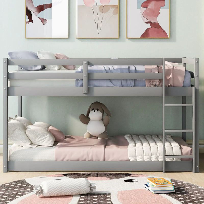 Floor Bunk Bed With Ladder by Unique Piece Furniture