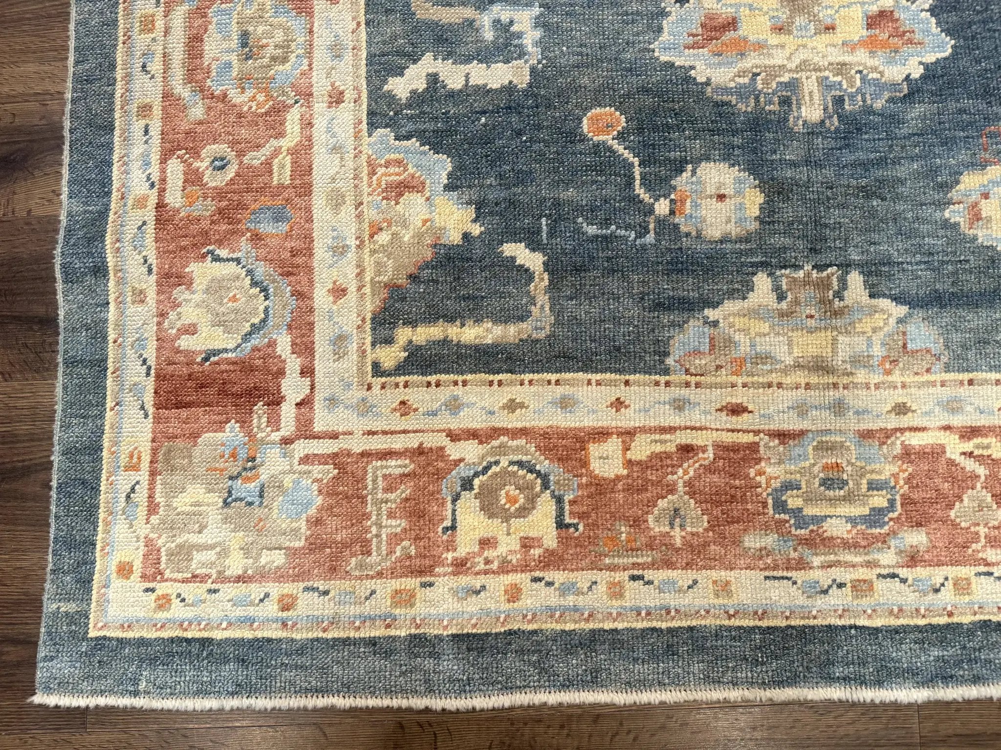 Turkish Oushak Rug 6x9, Sultanabad Carpet, Medium Size Oriental Rug by Jewel Rugs