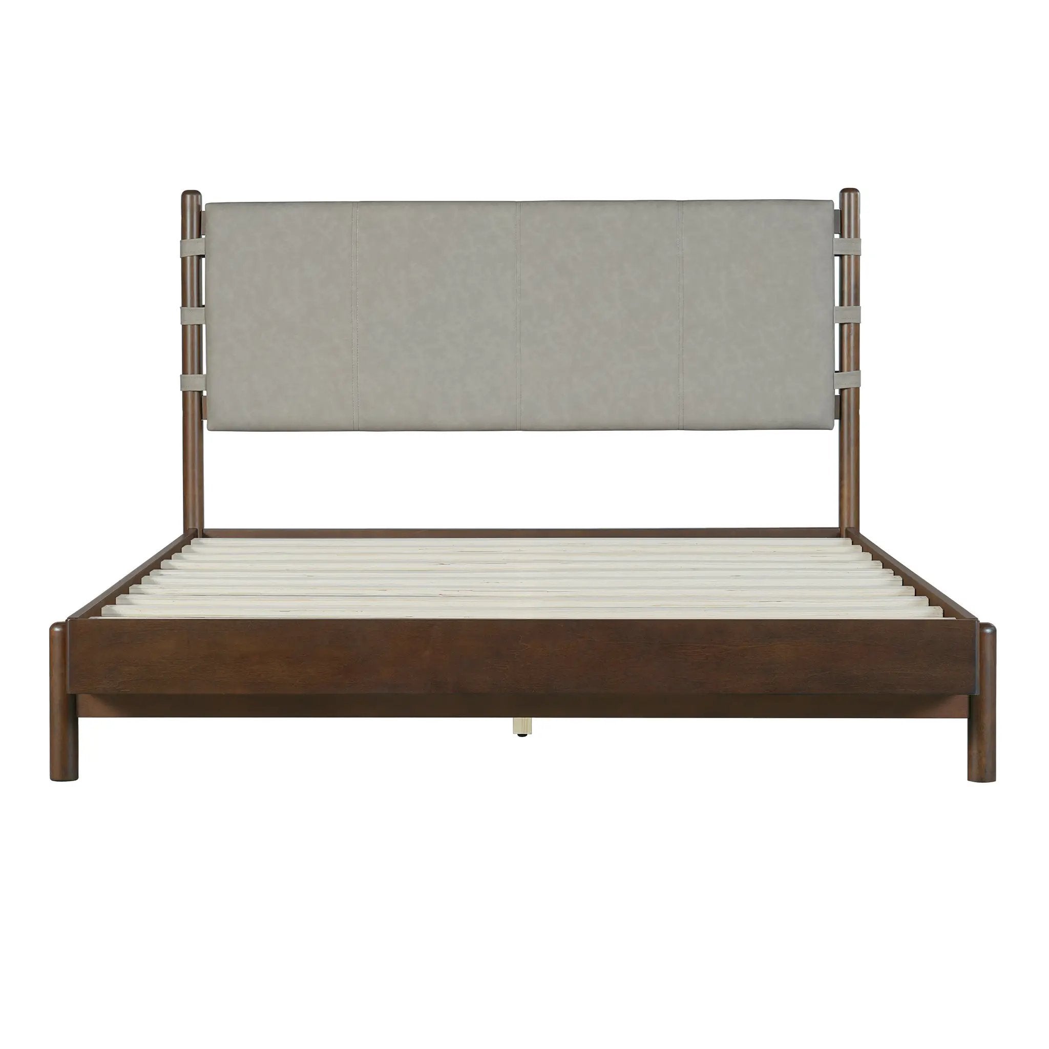 Premium Rubber Wood Platform Bed Frame by HouseOfZazla
