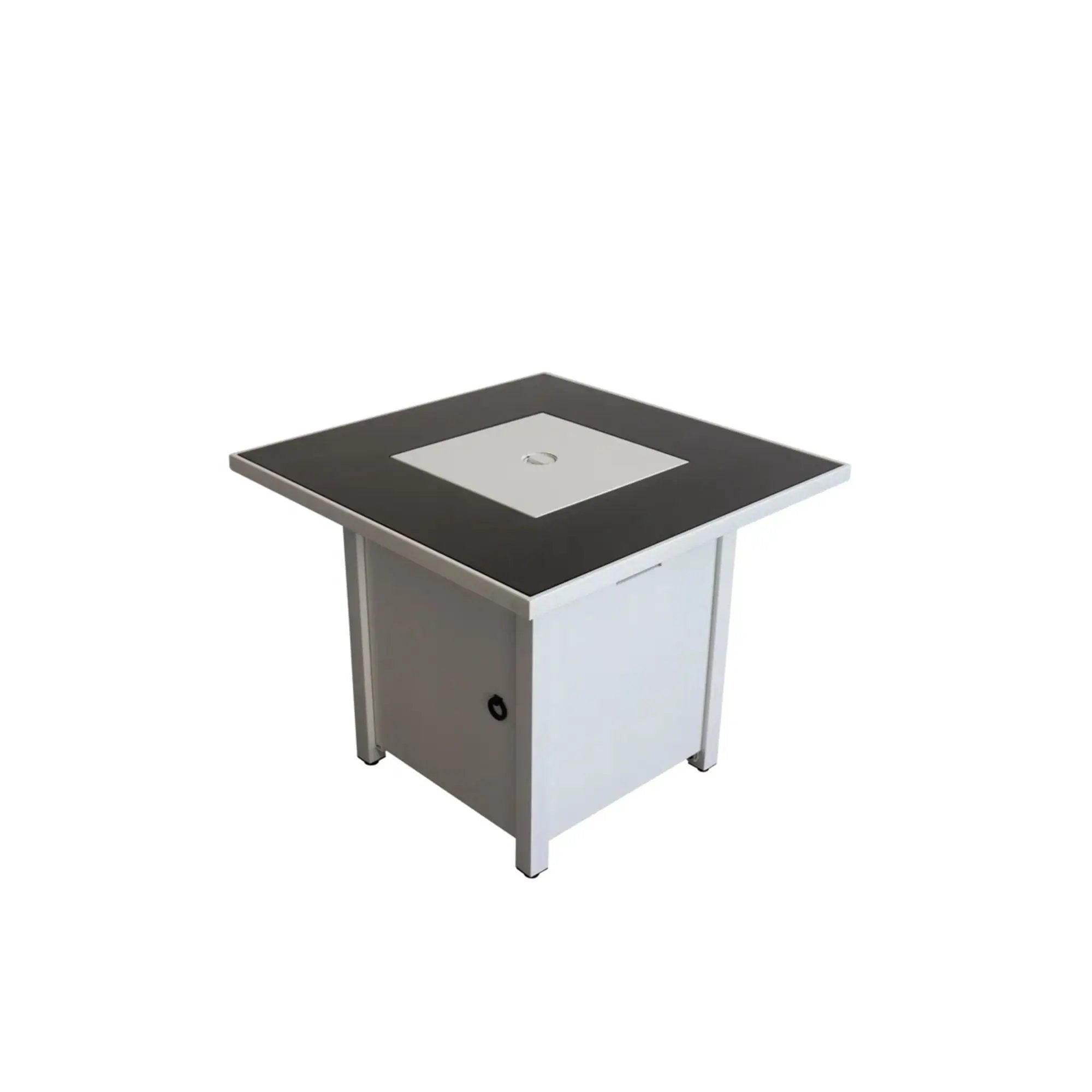 Fire Pit With Powder Coated And Top - White by HouseOfZazla