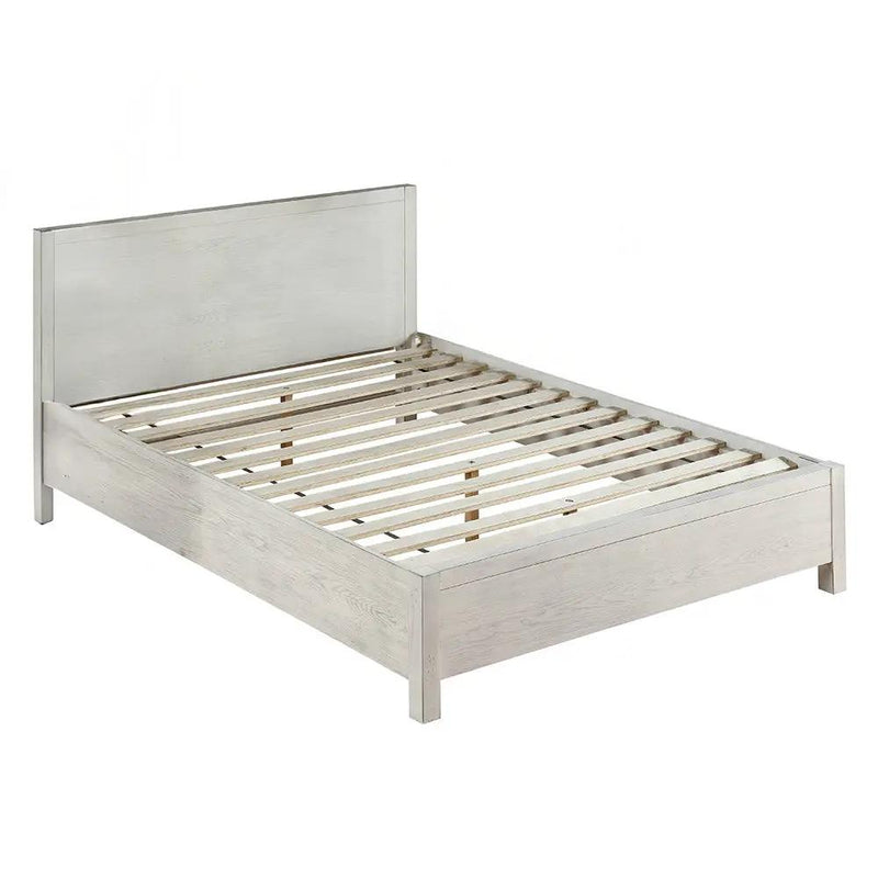 Celerina - Queen Bed - Weathered White by Unique Piece Furniture