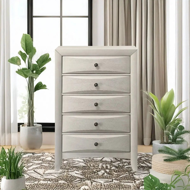 Ramondi - Chest - Antique White by Unique Piece Furniture