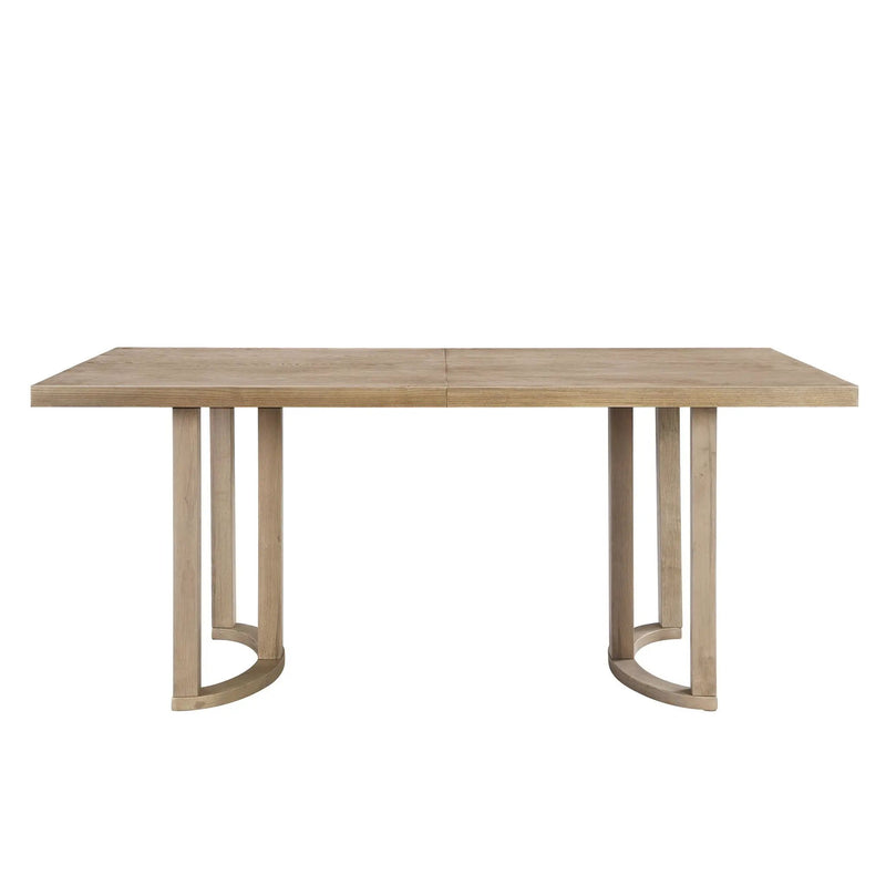 Modern Dining Table Solid Wood by HouseOfZazla