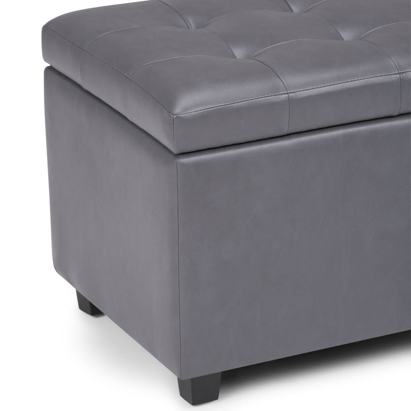 Cosmopolitan - Upholstered Storage Ottoman by HouseOfZazla