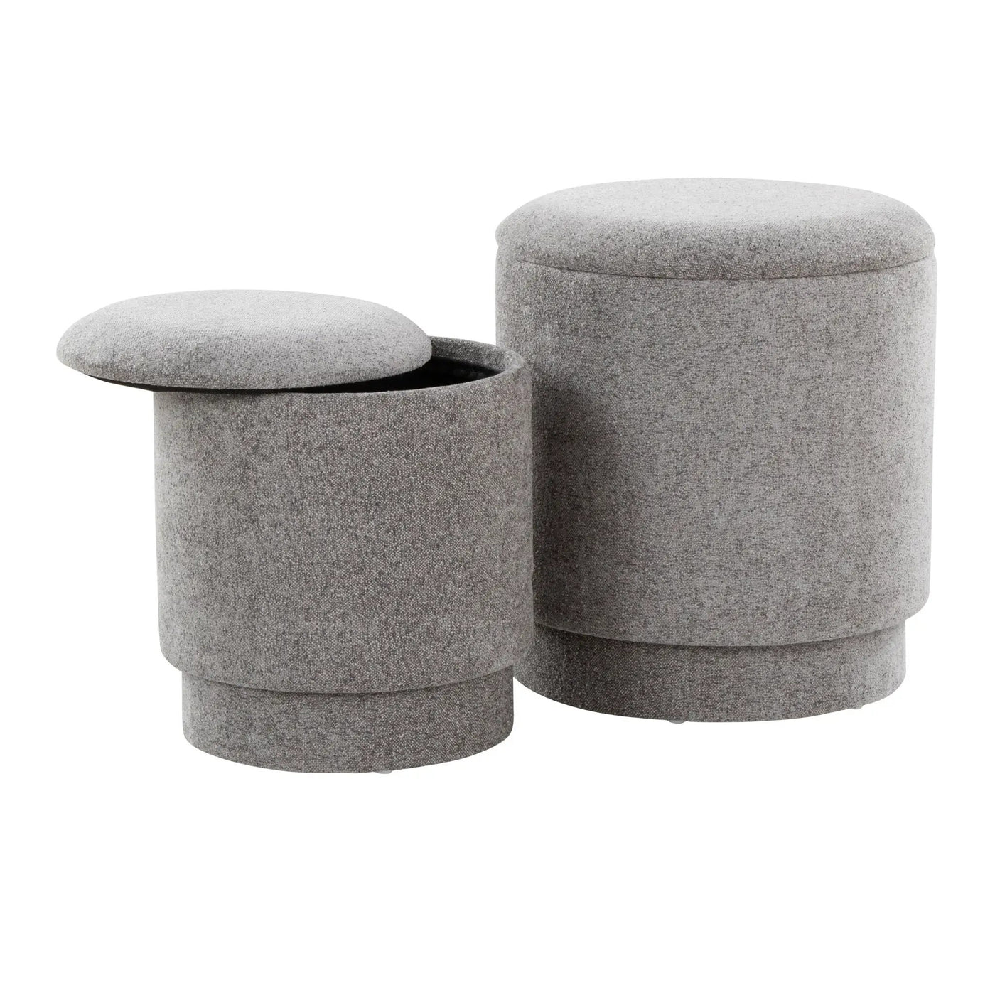 Marla - Upholste Contemporary Ottoman Set by HouseOfZazla