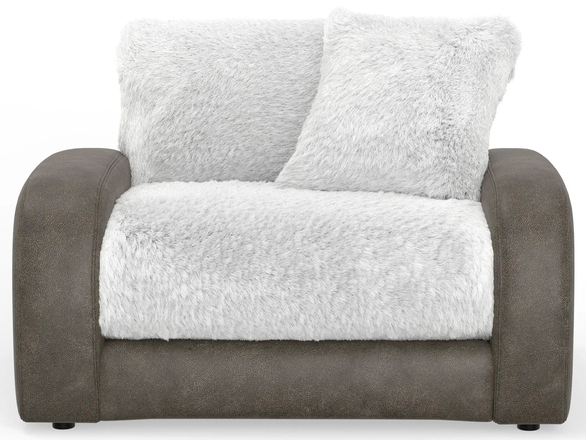 Snowball - Chair & 1/2 - Taupe by Unique Piece Furniture