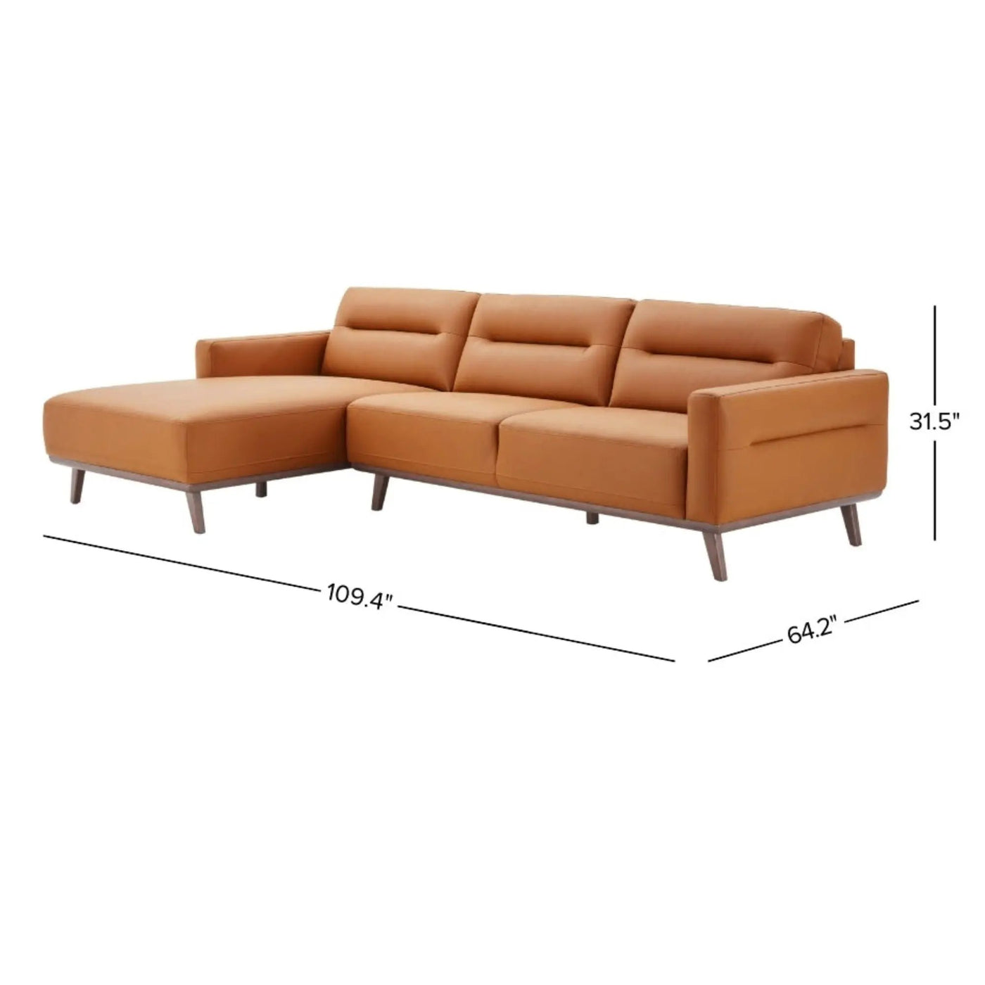 Ella - L-Shaped Sectional Couch by HouseOfZazla