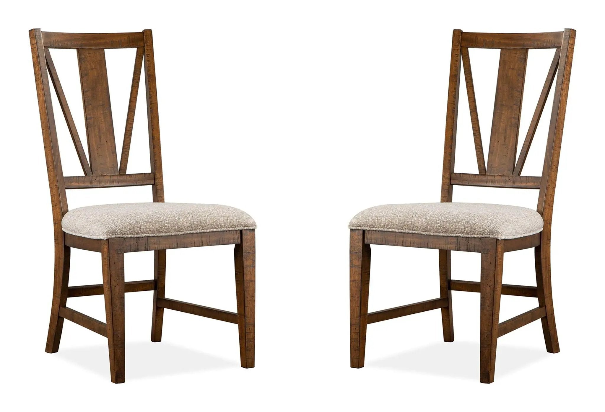 Bay Creek - Dining Side Chair With Upholstered Seat (Set of 2) - Toasted Nutmeg by Unique Piece Furniture