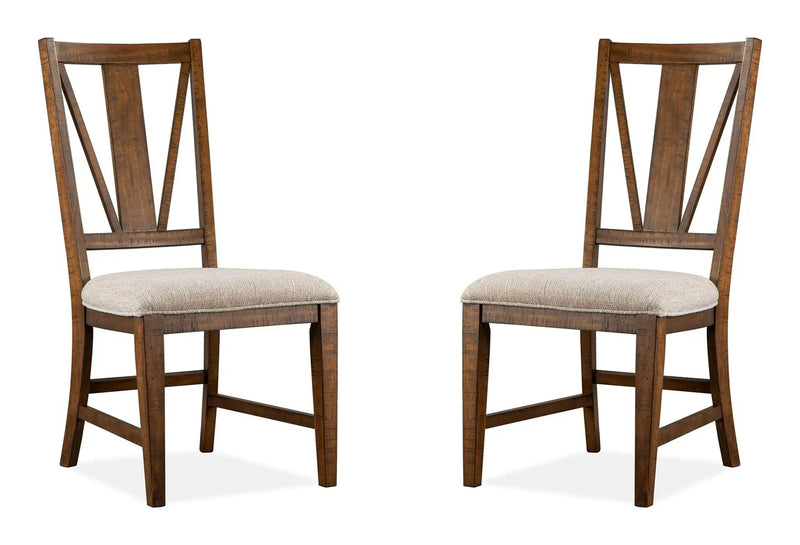 Bay Creek - Dining Side Chair With Upholstered Seat (Set of 2) - Toasted Nutmeg by Unique Piece Furniture