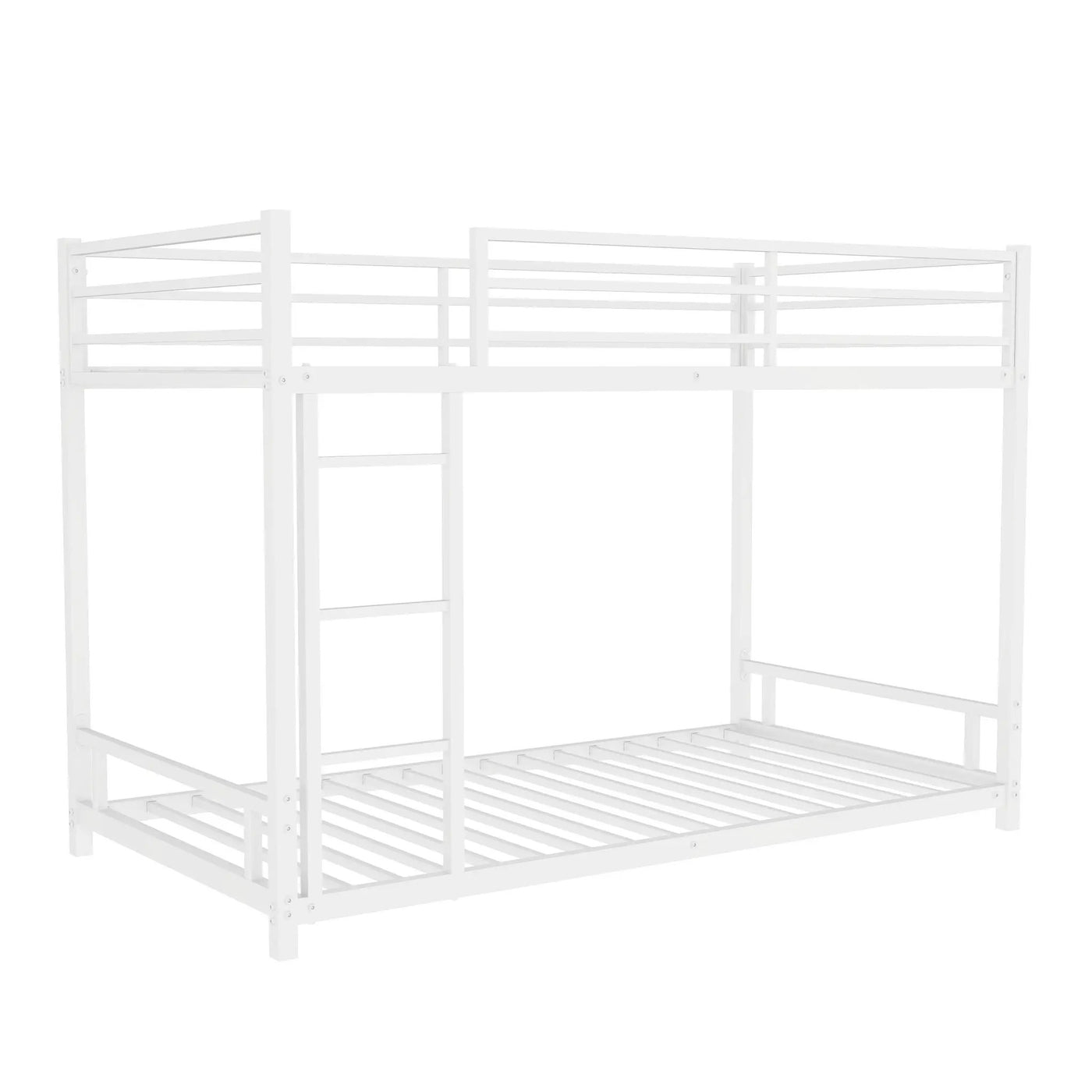 Bunk Bed With Noise Reduction And Safety Guardrail by HouseOfZazla