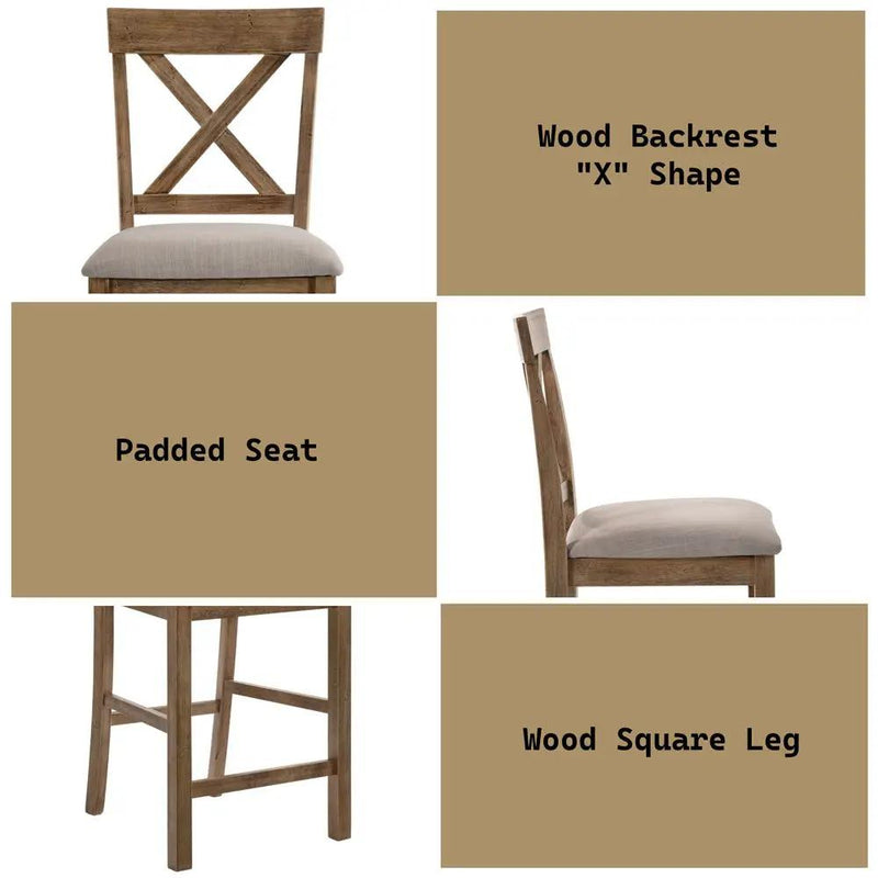 Martha II - Counter Height Chair by Unique Piece Furniture