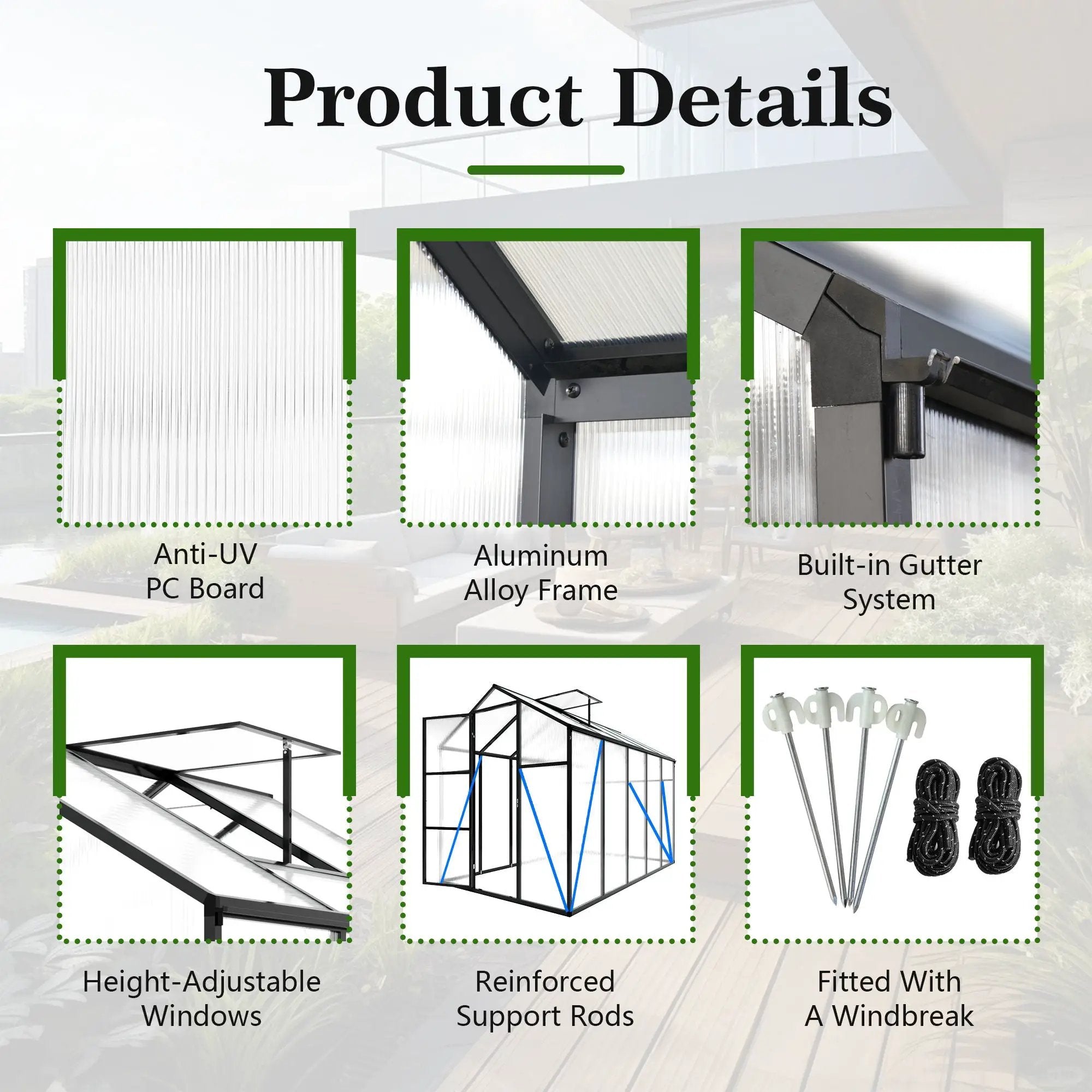 Gain Height Windproof house With Raised Base by HouseOfZazla