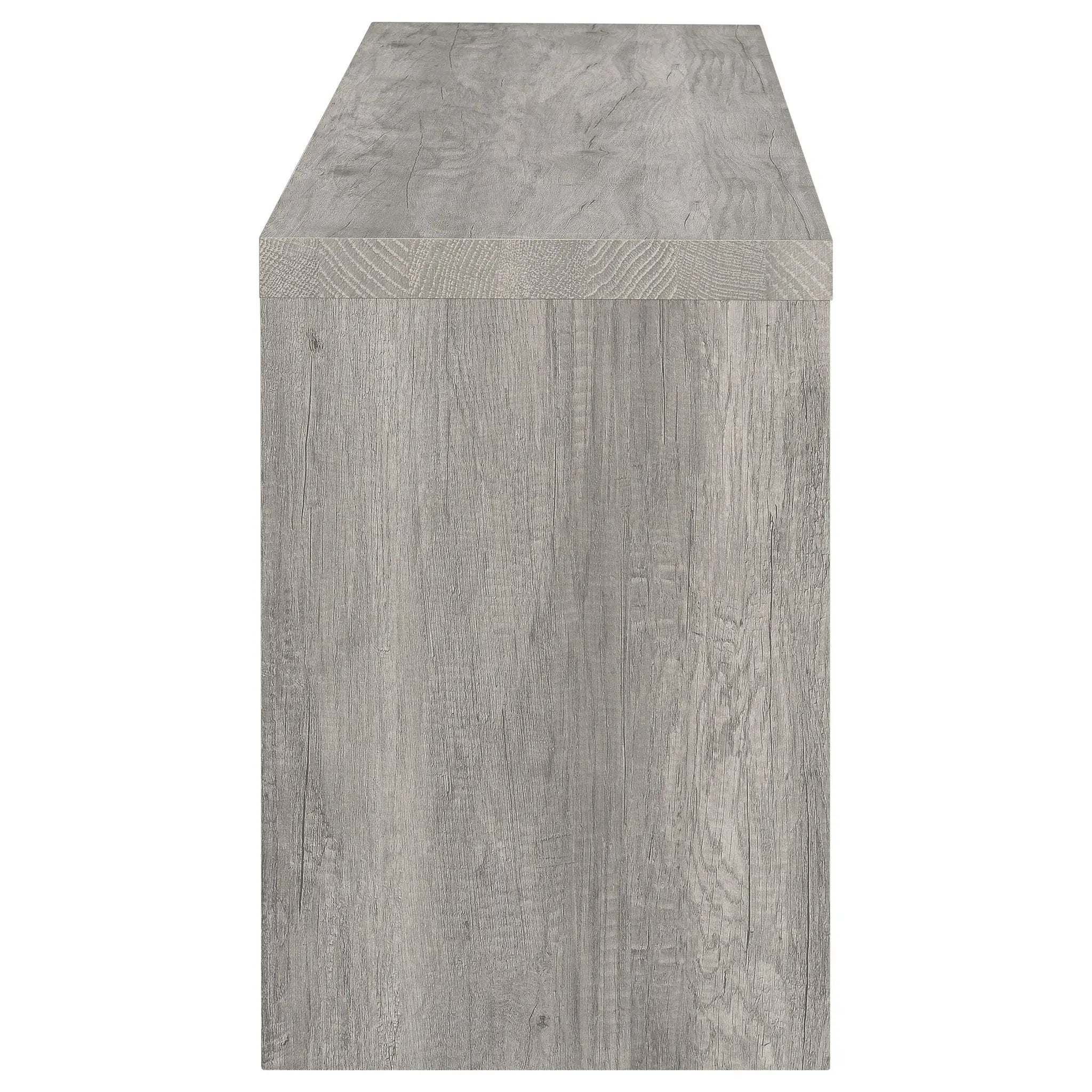 Bergeron - 2 Drawer TV Stand - Driftwood by HouseOfZazla