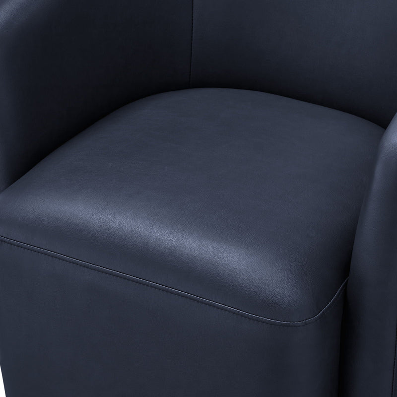 Ardena - Modern Swivel Barrel Chair by HouseOfZazla
