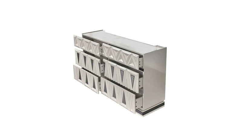 Lavita Modern & Contemporary Style 6-Drawer Dresser by HouseOfZazla