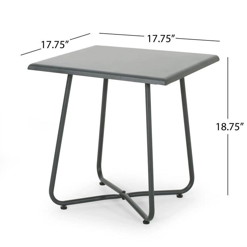 Alder Side Table - Gray by HouseOfZazla