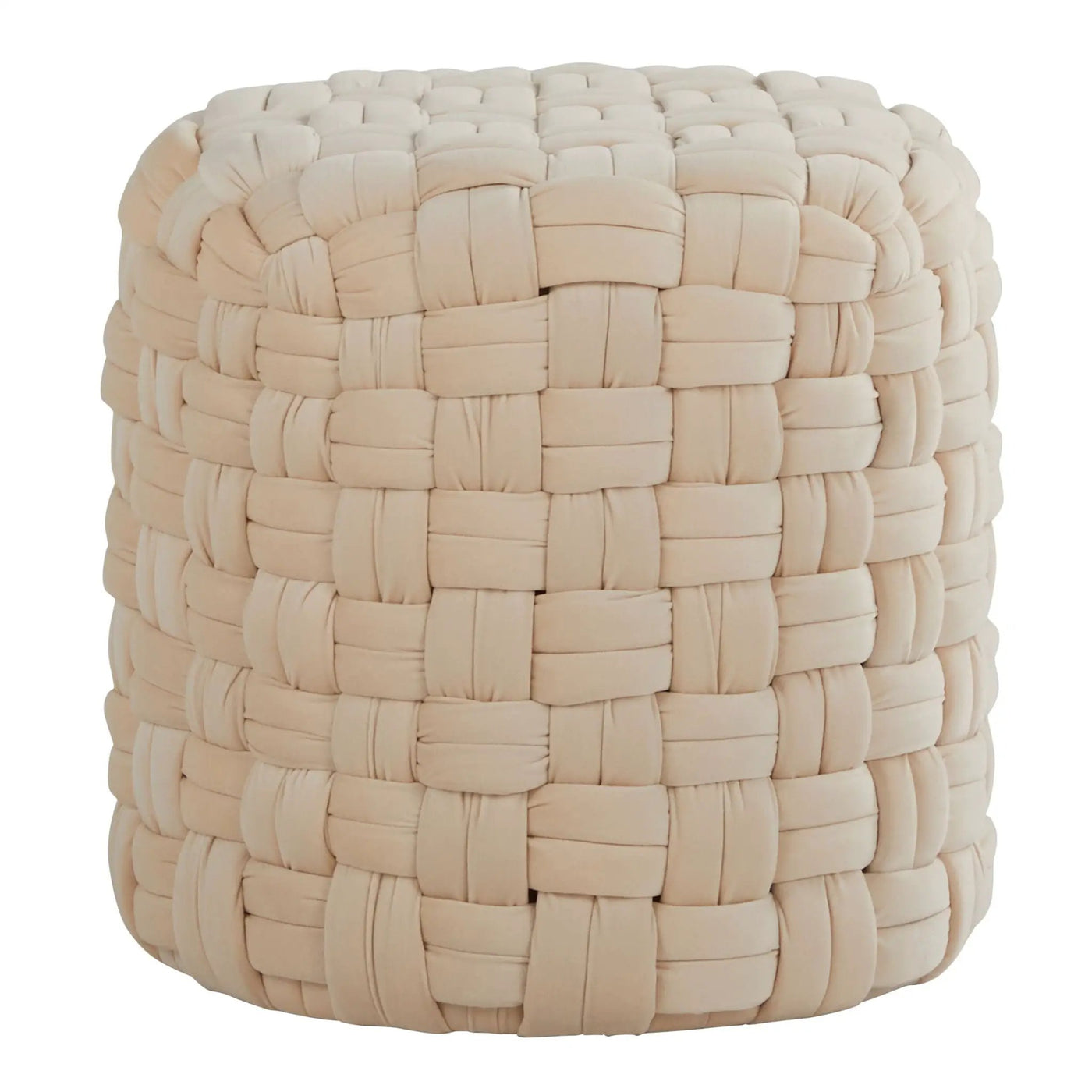 Braided - Versatile Round Ottoman by HouseOfZazla
