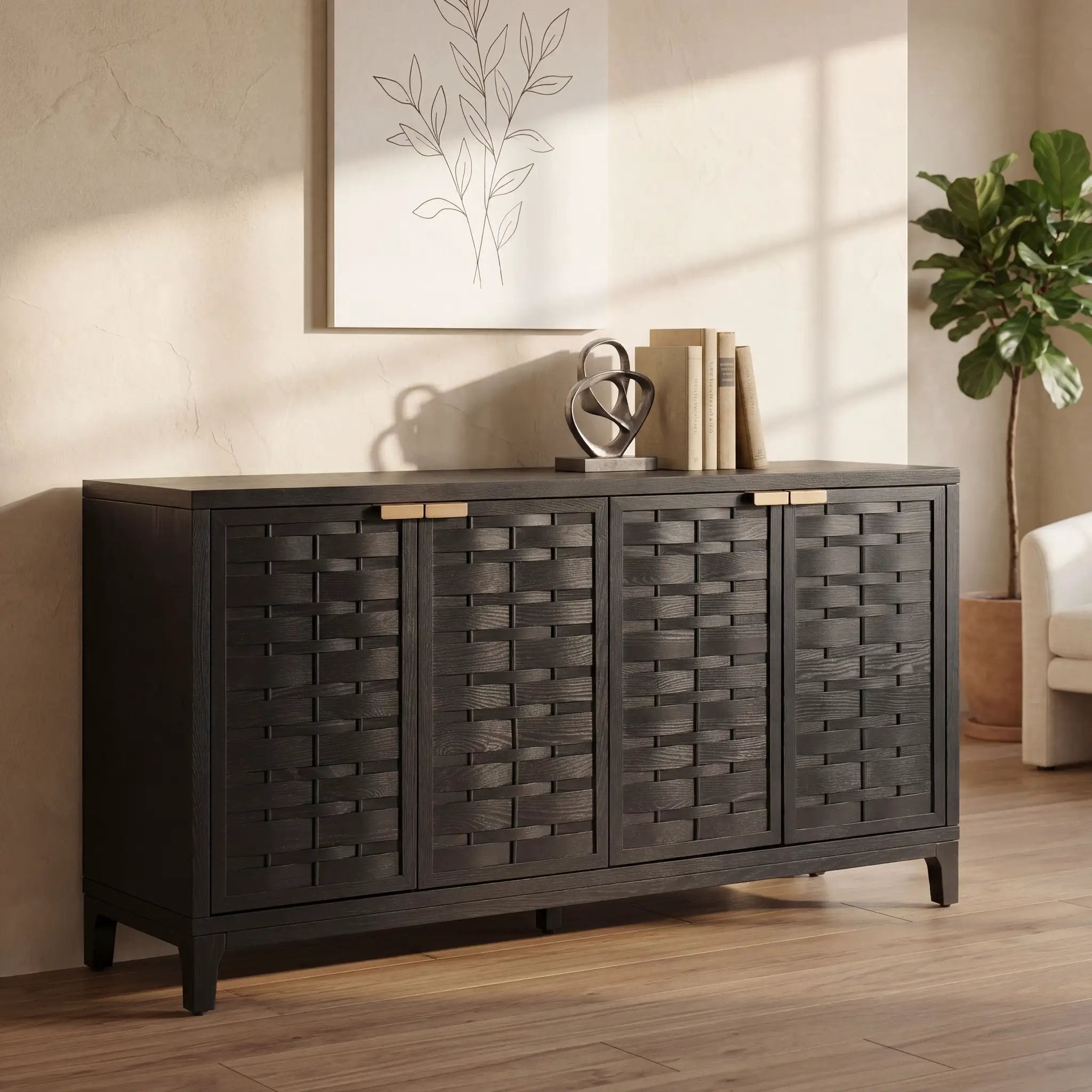 Elegant 59 Inch Sideboard by HouseOfZazla