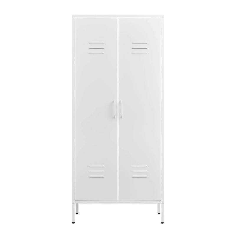 Modern Storage Cabinet With Adjustable Shelves, Magnetic Door Stopper by Unique Piece Furniture