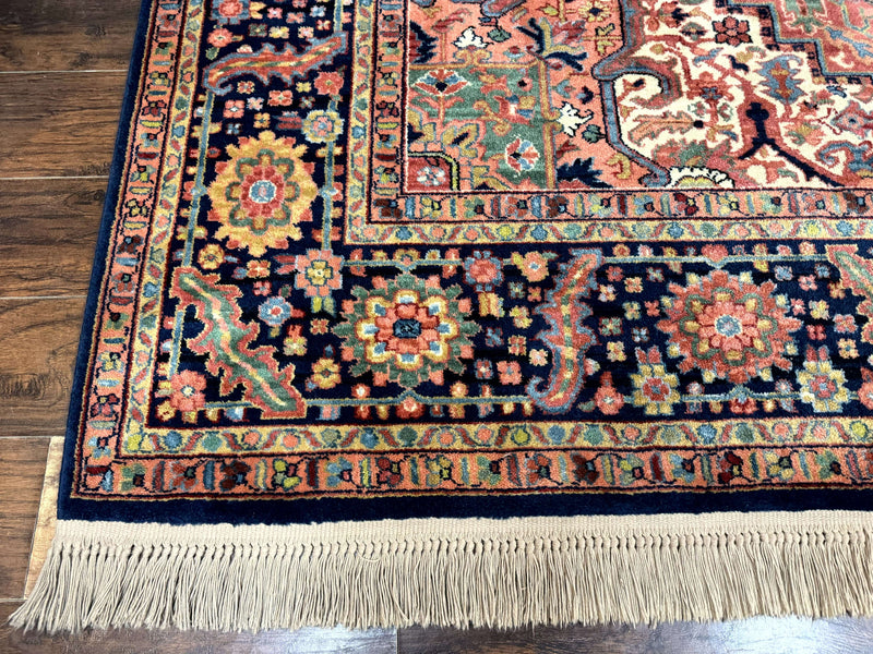 8.8 x 12 Karastan Heriz Rug #726, Vintage Wool Discontinued Carpet, Original 700 Series by Jewel Rugs