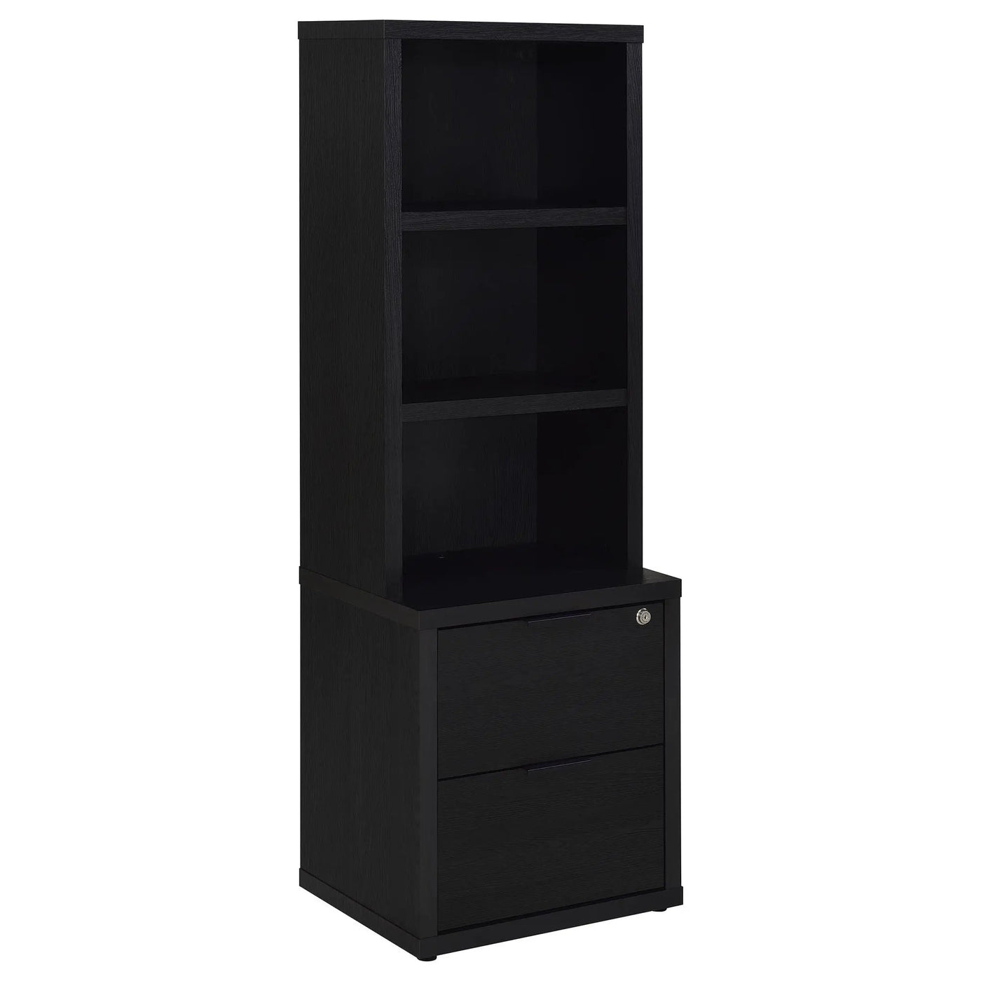 Geary - 3 Piece Wall Unit Bookcase Set With USB Storage by HouseOfZazla