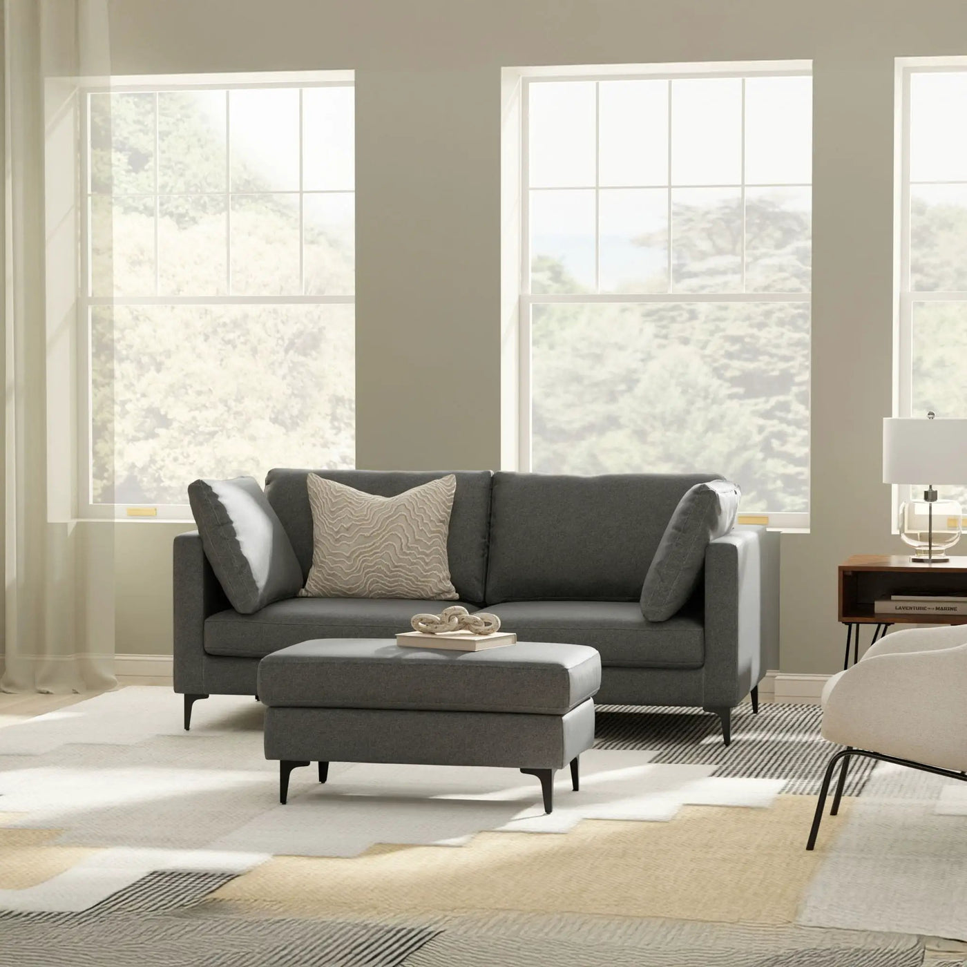 Ava - Mid Century Sofa, Upholstered by HouseOfZazla