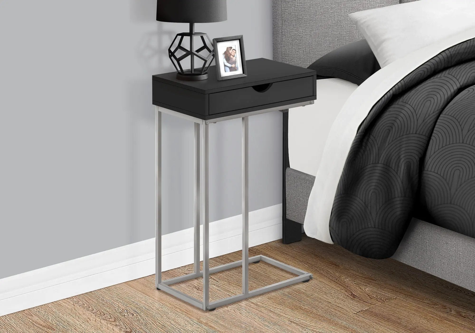 Accent Table, C - Shaped Contemporary & Modern Design by Unique Piece Furniture