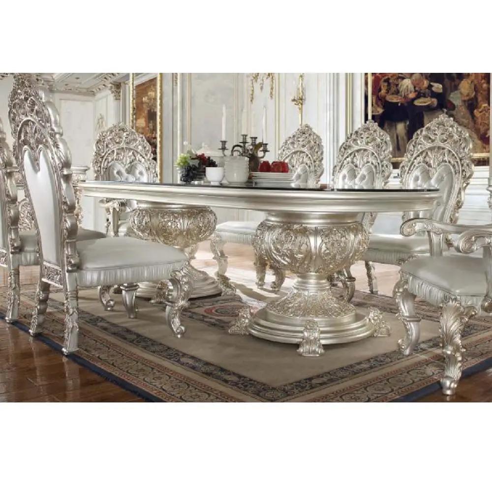 Sandoval - Dining Table - Champagne by Unique Piece Furniture