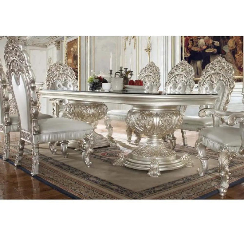 Sandoval - Dining Table - Champagne by Unique Piece Furniture