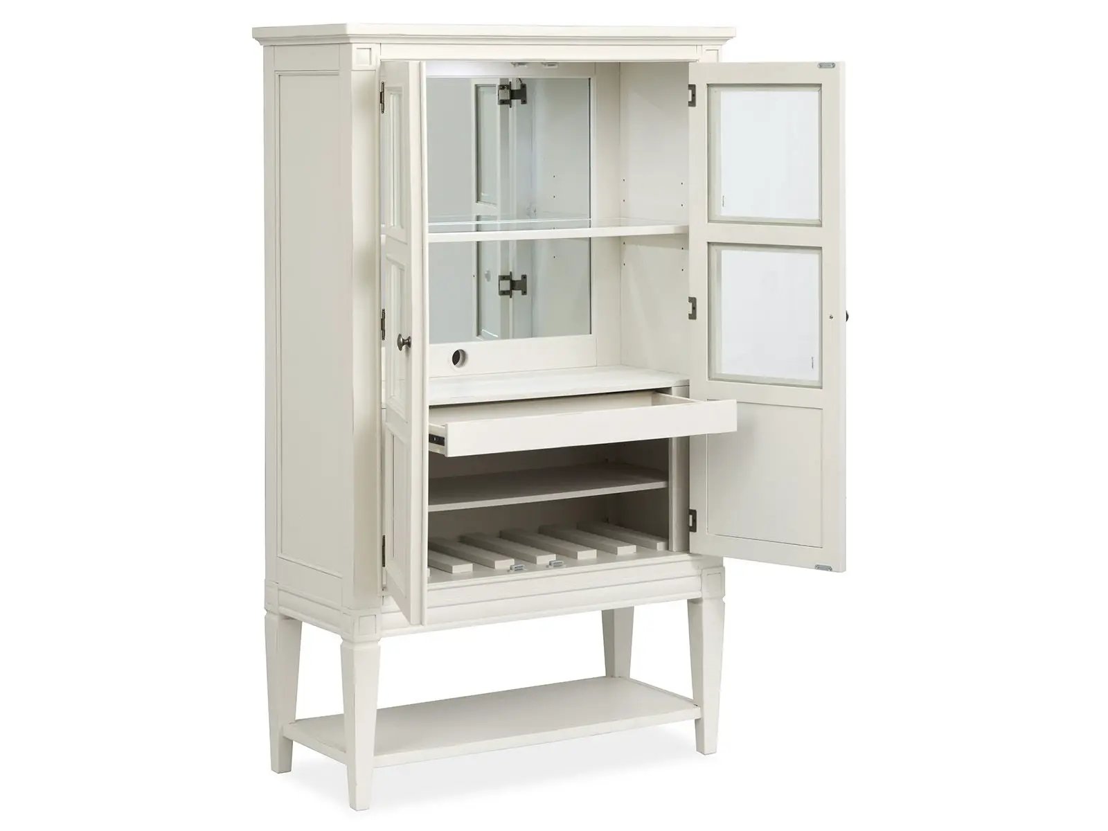 Willowbrook - Display Cabinet - Egg Shell White by Unique Piece Furniture