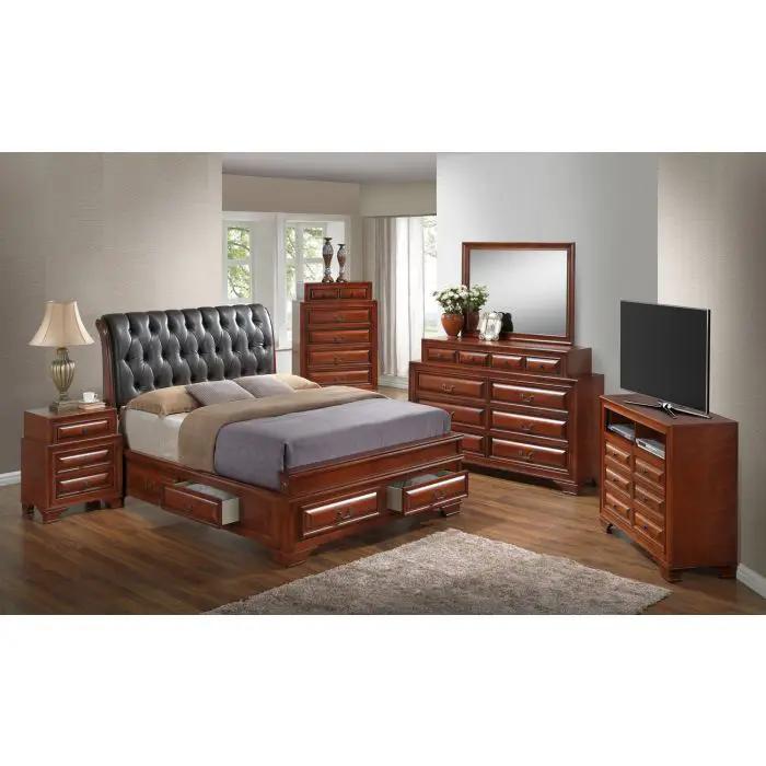 Storage Bed Elegant Transitional by Unique Piece Furniture
