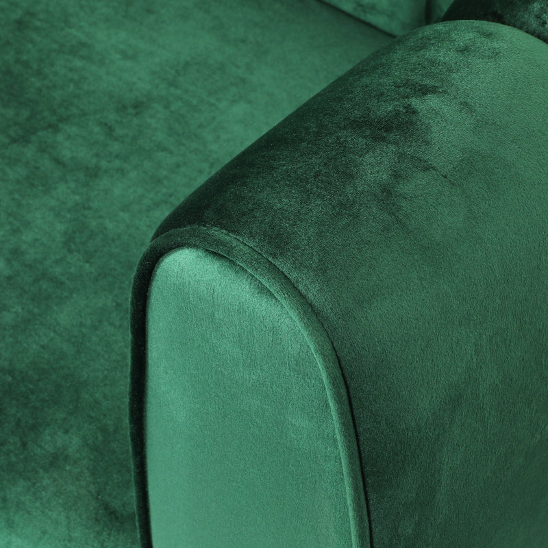 Miranda Velvet 3-Seater Sofa by HouseOfZazla