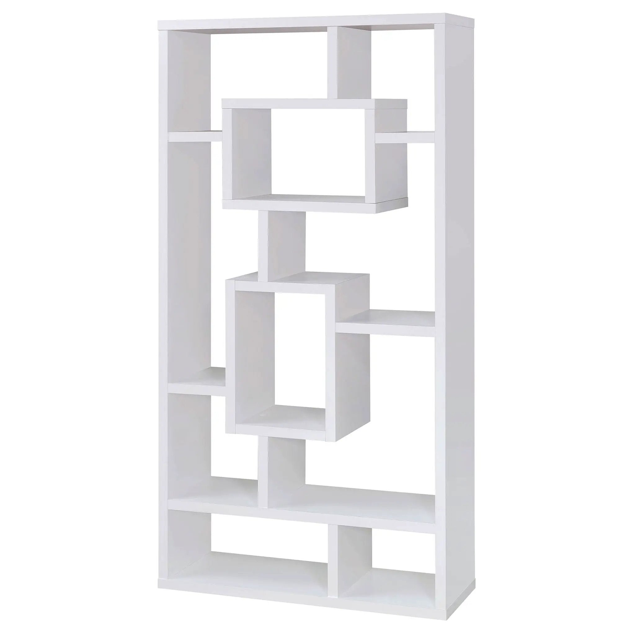 Corey 71-inch 8-shelf Bookshelf White by Unique Piece Furniture