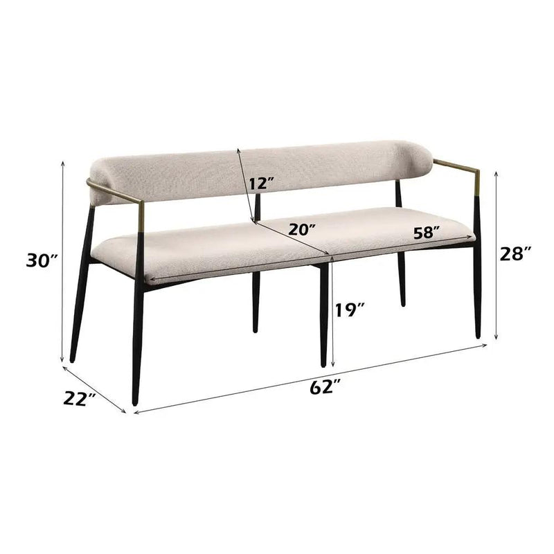Jaramillo - Bench by Unique Piece Furniture