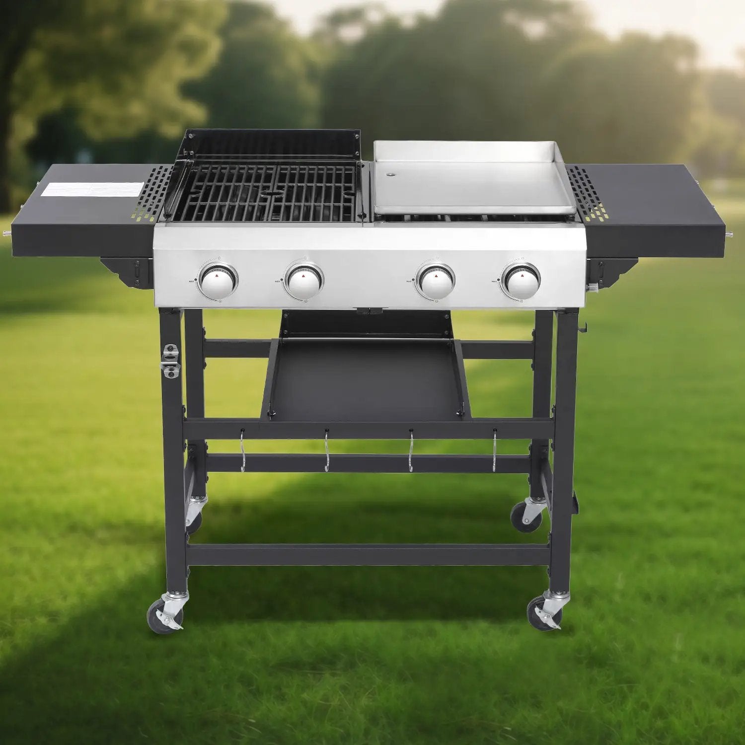 2+2 Plancha Gas Grill by HouseOfZazla