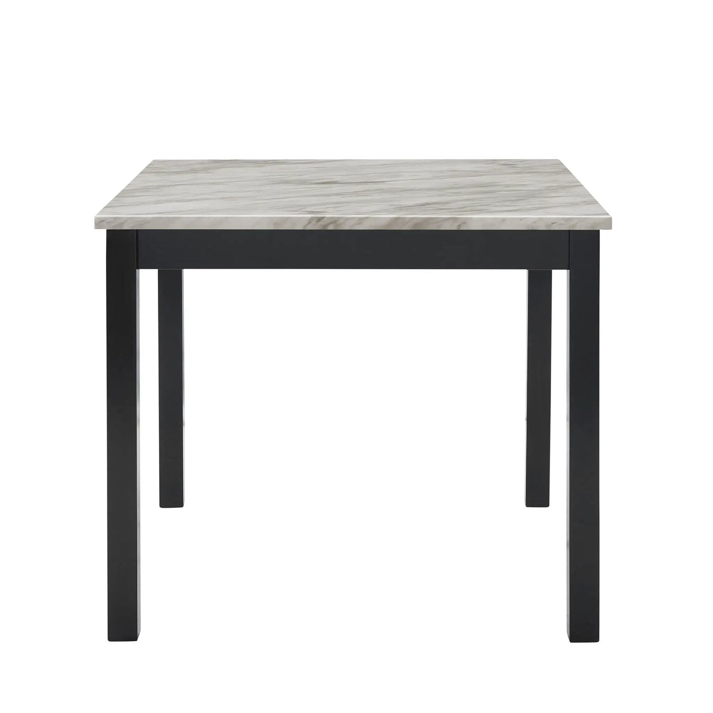 Modern 5 Piece Counter Height Dining Set With Tufted Nail Head Chairs by HouseOfZazla