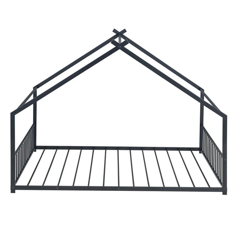 Metal House Bed by HouseOfZazla