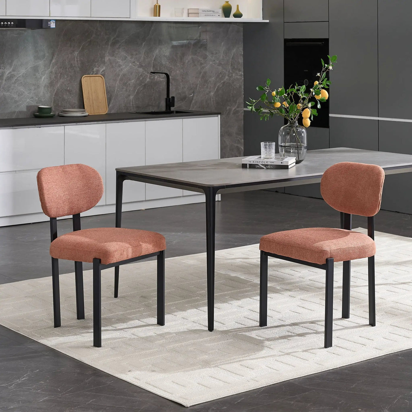 Dining Armless Chairs (Set of 2) by Unique Piece Furniture